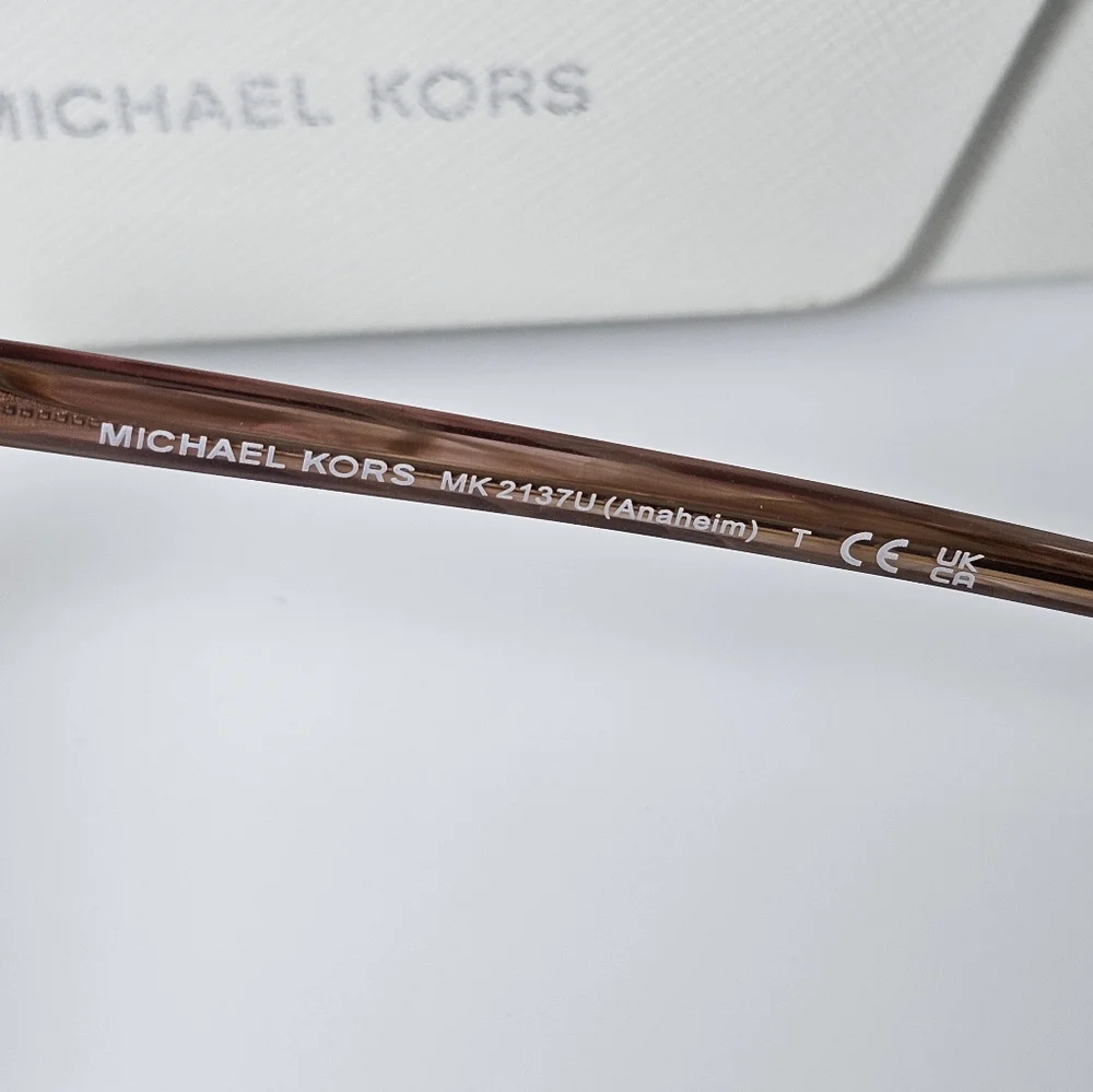 Michael Kors Women's Sunglasses gradient MK2137U 317513 57 Anaheim Tan Blush - Picture 10 of 14